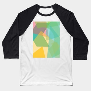 Geometric Jumble Baseball T-Shirt